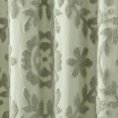 Peri Home Chenille Laurel Shower Curtain