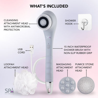 Spa Sciences Nera: Power Shower Brush