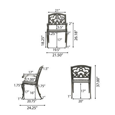 Austin 7-pc. Rectangular Dining Set