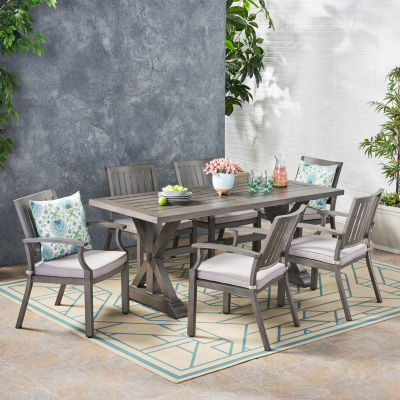 Lombok 7-pc. Rectangular Dining Set