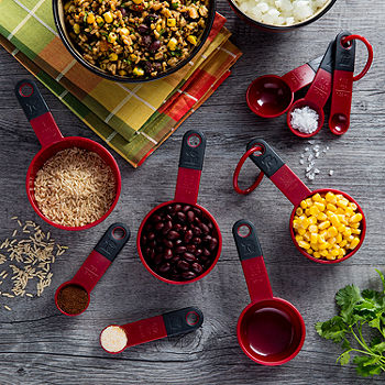 KitchenAid® Measuring Cup+Spoons, Color: Red - JCPenney
