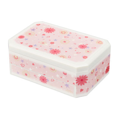 Mele and Co Hayley Floral Musical Ballerina Pink Jewelry Box