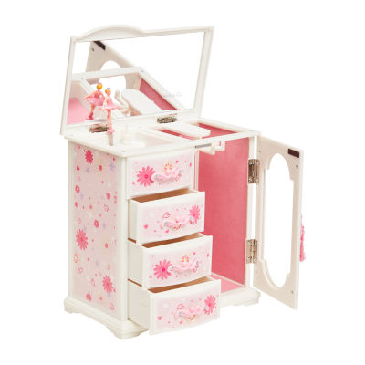 Mele and Co Kelly Ballerina Pink Jewelry Box