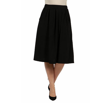  24/7 Comfort Apparel Womens A-Line Skirt