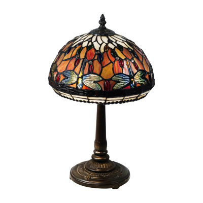 Dale Tiffany Flavia Dragonfly Table Lamp, Color Multi JCPenney