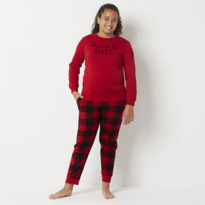 North Pole Trading Co. Little & Big Kids Unisex Plus 2-pc. Pajama Set