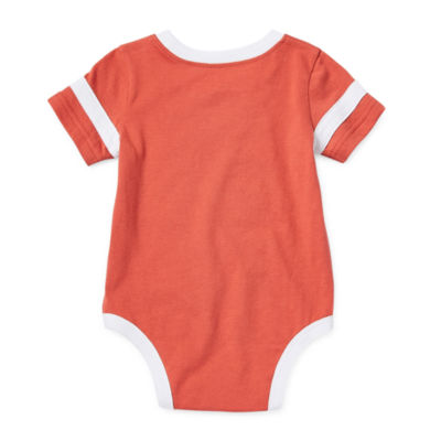 Okie Dokie Baby Boys Crew Neck Short Sleeve Bodysuit