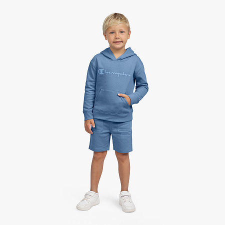 Champion Little Boys 2-pc. Short Set, 6, Gray