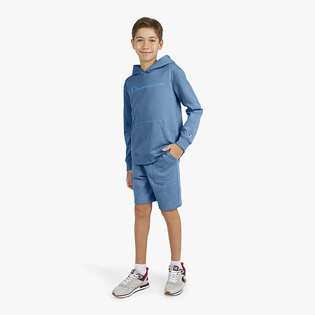 Champion Big Boys 2-pc. Short Set, S (8), Gray