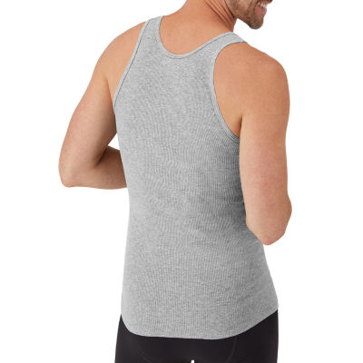 Hanes Comfortsoft Mens Sleeveless 4 Pack Tank