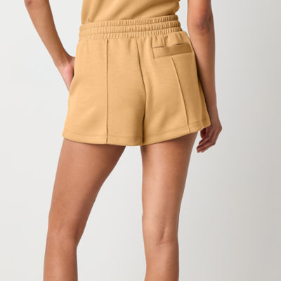 Stylus Womens High Rise Pull-On Short