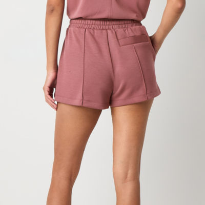 Stylus Womens High Rise Pull-On Short