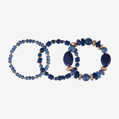 Mixit Gold Tone Womens 3-pc. Bracelet Set