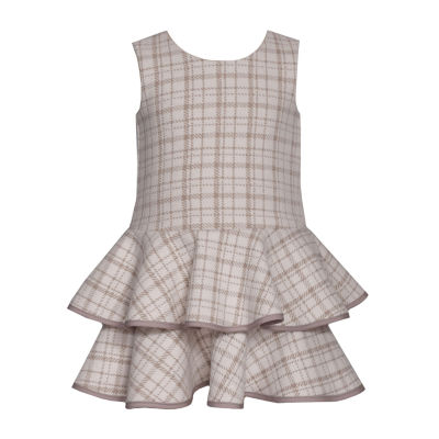 Bonnie Jean Baby Girls Plaid 2-pc. Dress Set