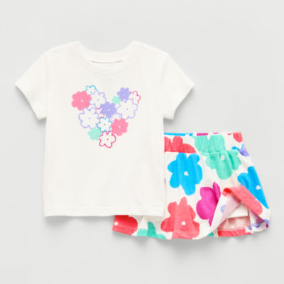 Okie Dokie Toddler & Little Girls 2-pc. Skort Set