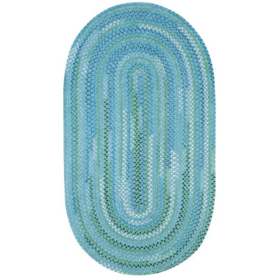 Capel Inc. Waterway Concentric Braided Oval Rugs