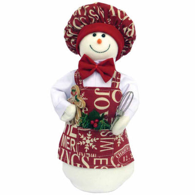 "12"" Baking """ Christmas Snowman Figurine