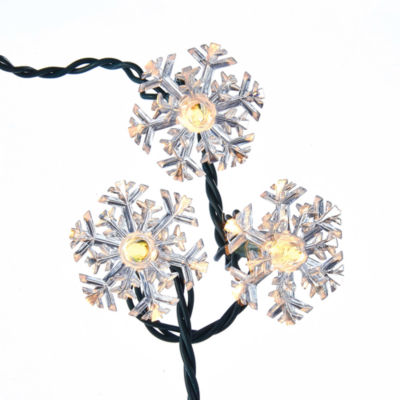 Kurt Adler Snowflake Reflector Light Set