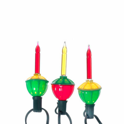 Kurt Adler Multi-Colored Bubble Light Set