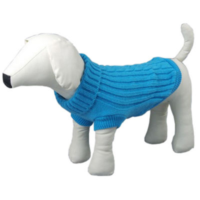 The Pet Life Heavy Cotton Rib-Collared Pet Sweater