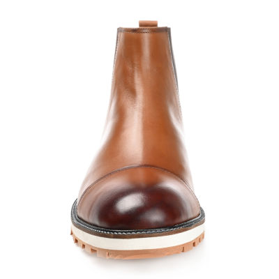 Thomas And Vine Mens Jaylon Block Heel Chelsea Boots