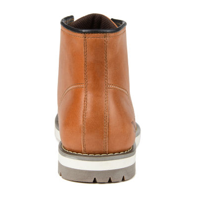 Territory Mens Axel Flat Heel Lace-Up Boots