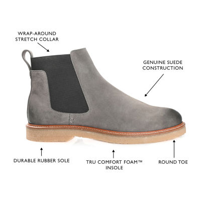 Thomas And Vine Mens Cedric Flat Heel Chelsea Boots