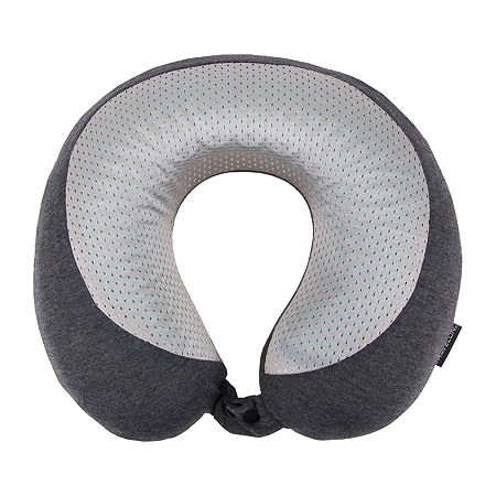 Travelon Cooling Gel Travel Neck Pillow, One Size, Gray