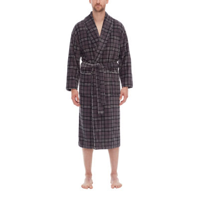 Residence Mens Big and Tall Long Sleeve Length Robe
