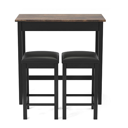 Lakeshore 3-pc. Pub Set, One Size, Black