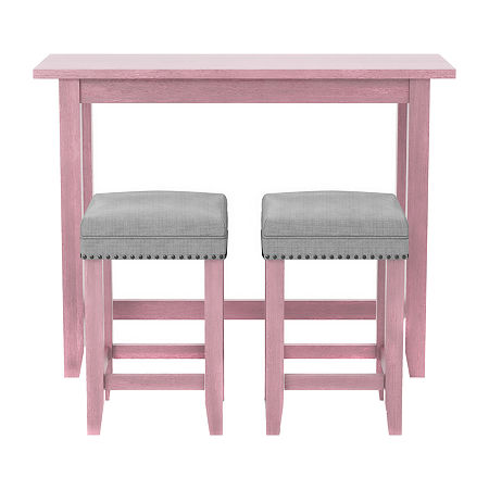 Waterhouse 3-pc. Pub Set, One Size, Pink