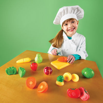 Learning Resources Pretend & Play® Sliceable Fruits & Veggies