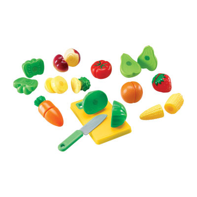 Learning Resources Pretend & Play® Sliceable Fruits & Veggies