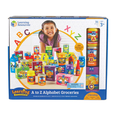 Learning Resources A To Z Alphabet Groceries - JCPenney