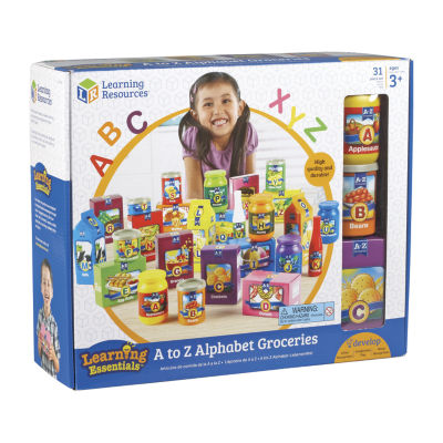 Learning Resources A To Z Alphabet Groceries - JCPenney