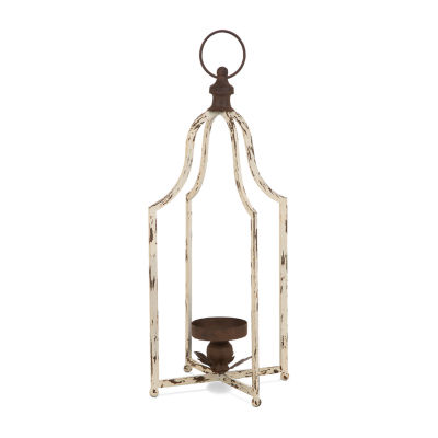 Glitzhome Large Farmhouse Metal Decorative Lantern