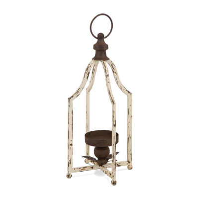Glitzhome Small Farmhouse Metal Decorative Lantern