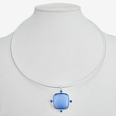 Liz Claiborne Inch Omega Pendant Necklace