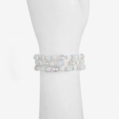 Liz Claiborne Beaded Round Wrap Bracelet