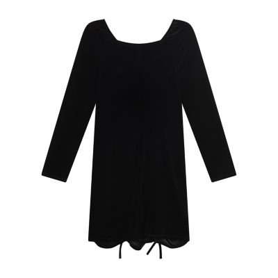 Knit Works Big Girls Long Sleeve A-Line Dress