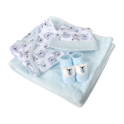 Baby Essentials Baby Boys 4-pc. Sleep and Play