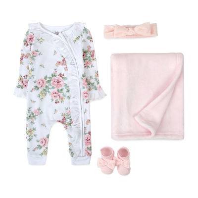 Baby Essentials Girls 4-pc. Sleep and Play