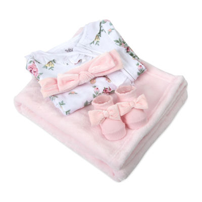 Baby Essentials Girls 4-pc. Sleep and Play