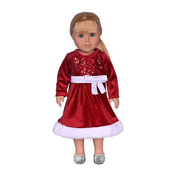 Bonnie Jean Matching Doll Dress Doll Accessory, Color: Red - JCPenney