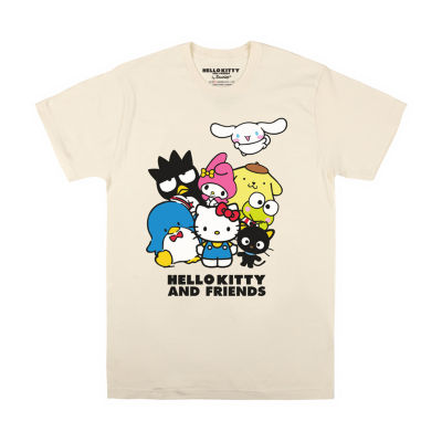 Mens Short Sleeve Hello Kitty & Friends Graphic T-Shirt
