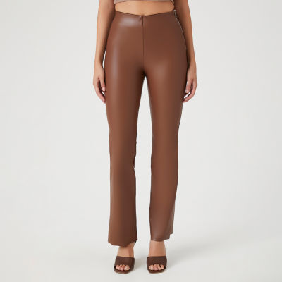 Arizona Womens High Rise Flare Corduroy Pant - Juniors, Color: Brown -  JCPenney