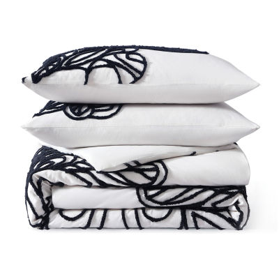 Rochelle Porter Wild Out Tufted 3-pc. Duvet Cover Set