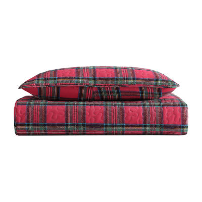 Beatrice Home Fashions Holiday Quilt Set