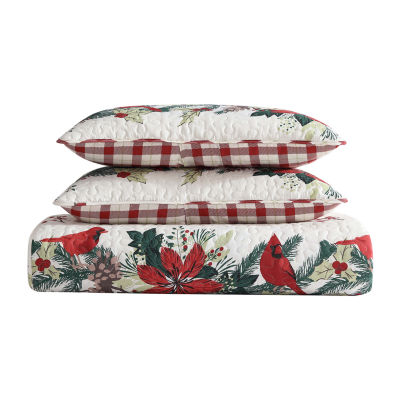 Beatrice Home Fashions Holiday Quilt Set JCPenney