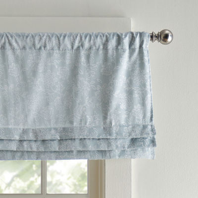 Martha Stewart Cottage Floral Rod Pocket Valance